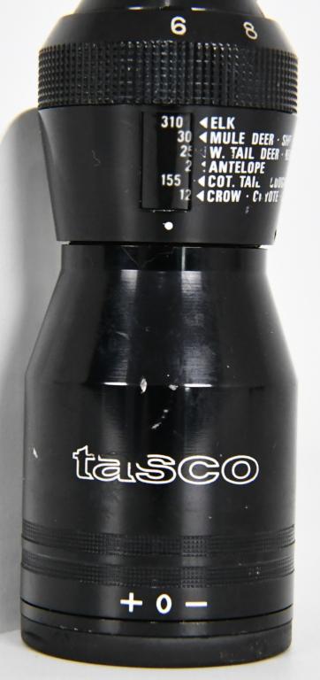 Vintage Tasco 6-24x40 Rangefinding Scope Japan