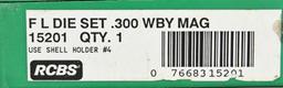 RCBS .300 WBY Mag F L 2 Die Set