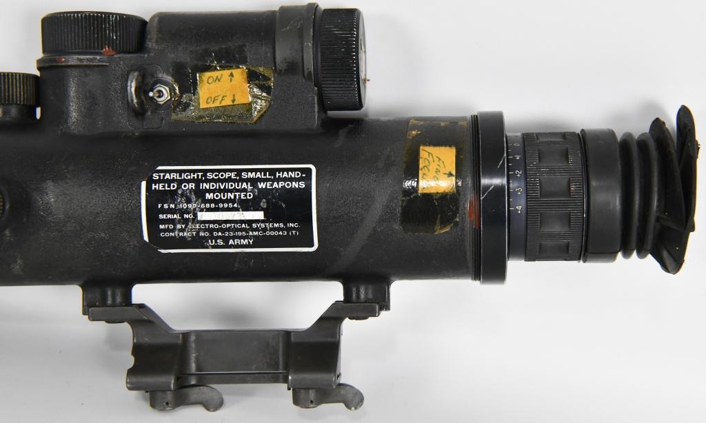 Original Starlight Scope system complete w/mount