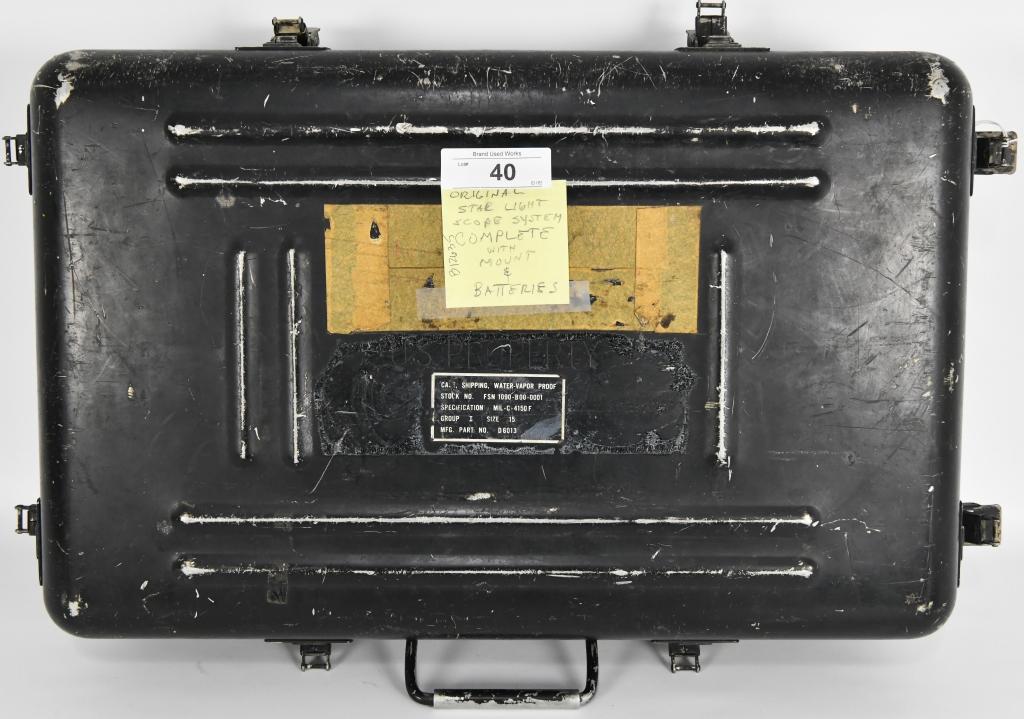 Original Starlight Scope system complete w/mount