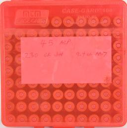 87 Rounds Of Remanufactured Speer Dot .45 ACP Ammo