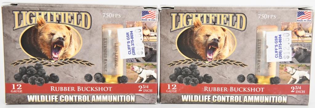 10 Rounds Lightfield Wildlife Control Less 12 Ga