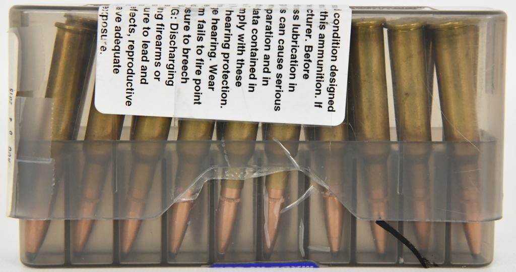 20 Rounds Of 6.5x53R Dutch SP Ammunition