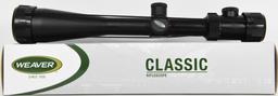 Weaver Classic Extreme Series Rifle Scope 6-24X50