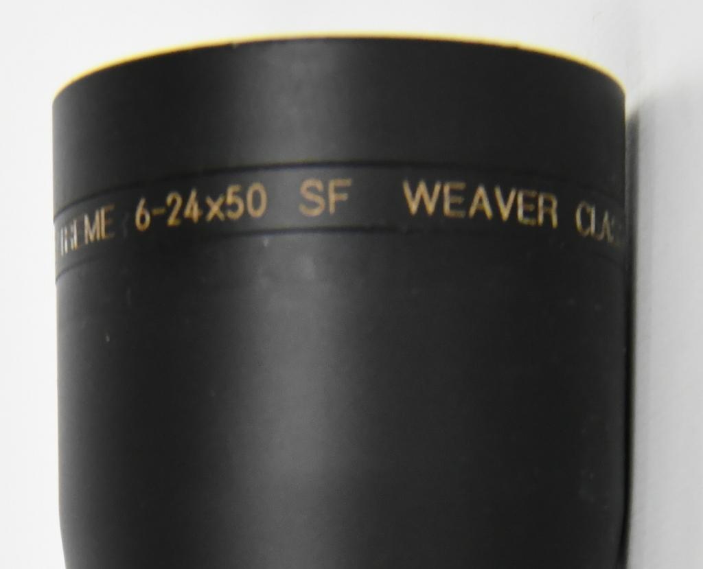 Weaver Classic Extreme Series Rifle Scope 6-24X50