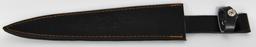 BudK Classic Bone ToothPick Fixed Blade Knife w/le