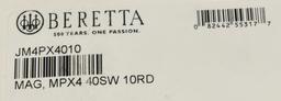 New Beretta PX4 40 S&W BL 10RD Magazine