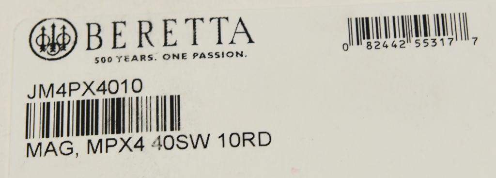 New Beretta PX4 40 S&W BL 10RD Magazine