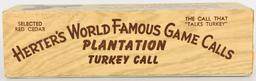 Herter's Plantation Turkey Call In Original Box