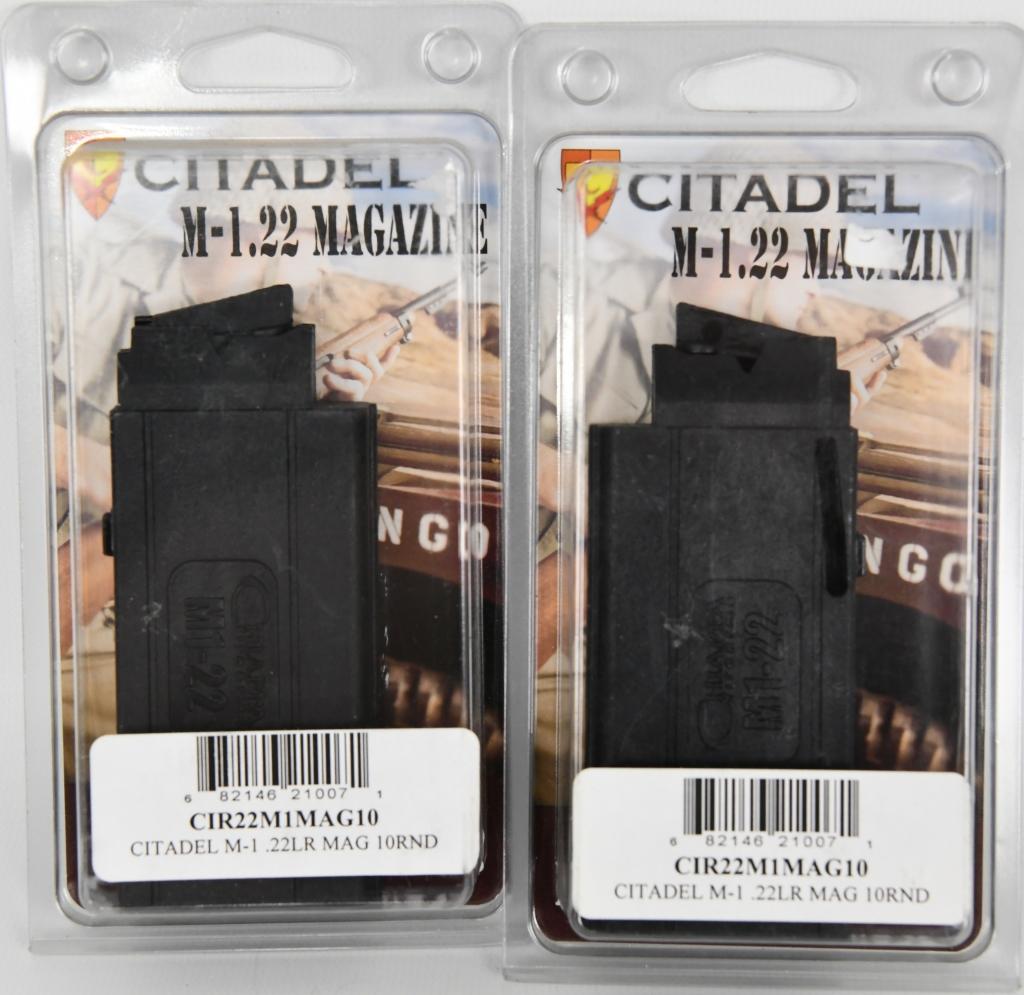 Lot of 2 New Citadel M-1.22 Magazines