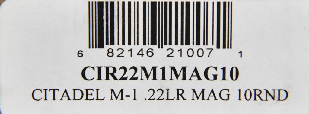 Lot of 2 New Citadel M-1.22 Magazines