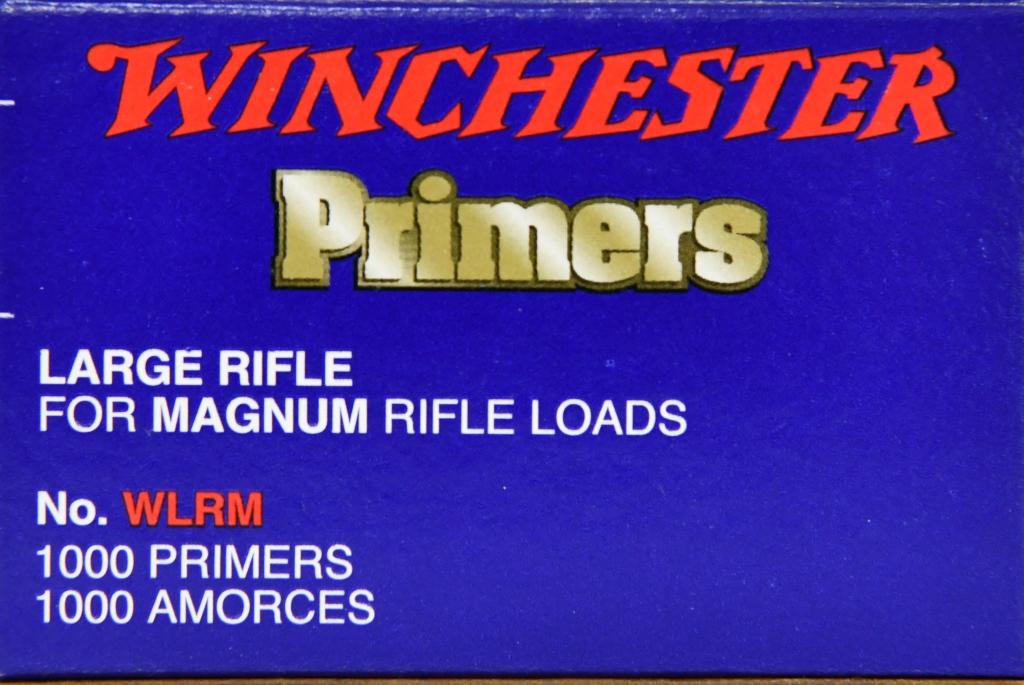 Winchester Large Rifle Magnum Primers