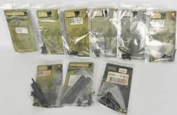 Lot of 9 NIP GMG Gear Sling Mounts & Rails