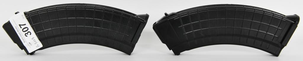 Lot Of 2 Waffle Style 7.62x39mm Magazines