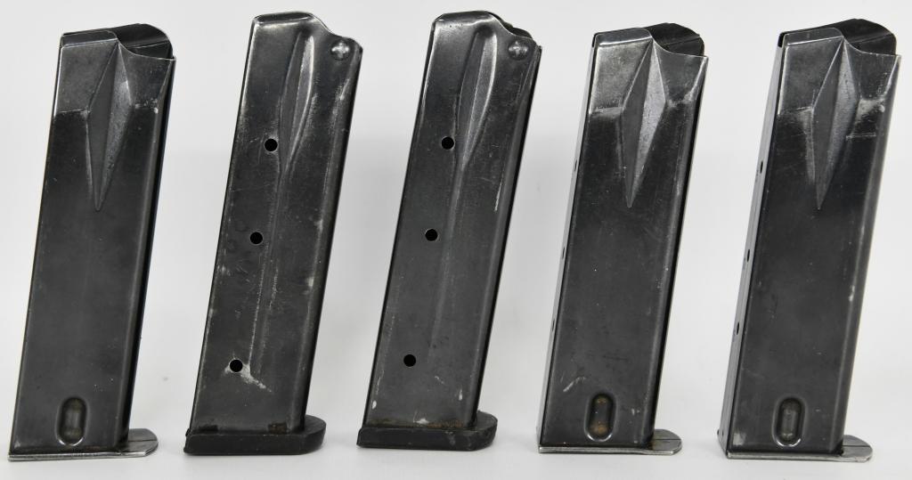 Lot Of 5 Ram Line Ruger 9mm 18 Round Magazines
