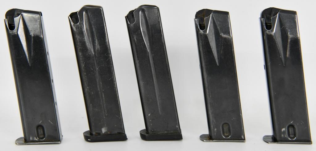 Lot Of 5 Ram Line Ruger 9mm 18 Round Magazines