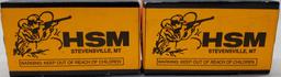 Approx 100 Rounds Of HSM .223 Rem Ammunition