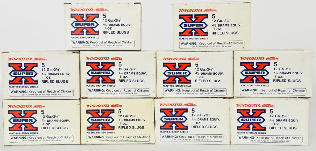 50 Rounds of Winchester Super-X 12 Ga Slugs