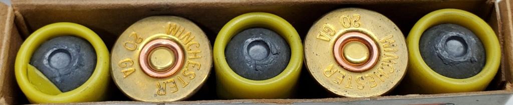 35 Rounds Of Winchester Super-X 20 Ga Rifle Slugs