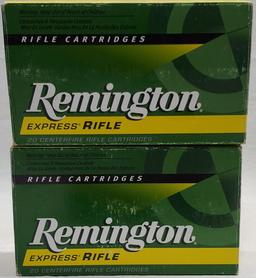 40 Rounds Of Remington .375 H&H Magnum Ammo