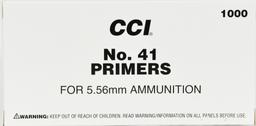 CCI Military #41 for 5.56 Nato Primers Box of 1000