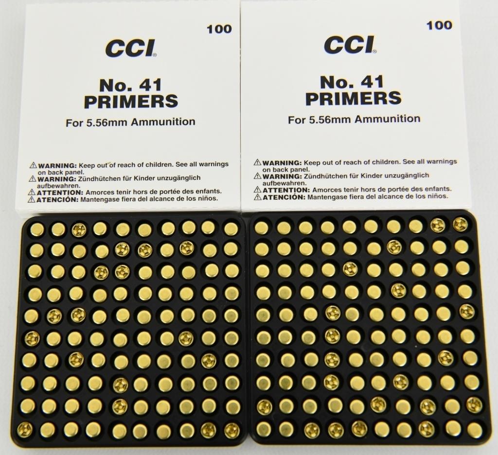 CCI Military #41 for 5.56 Nato Primers Box of 1000