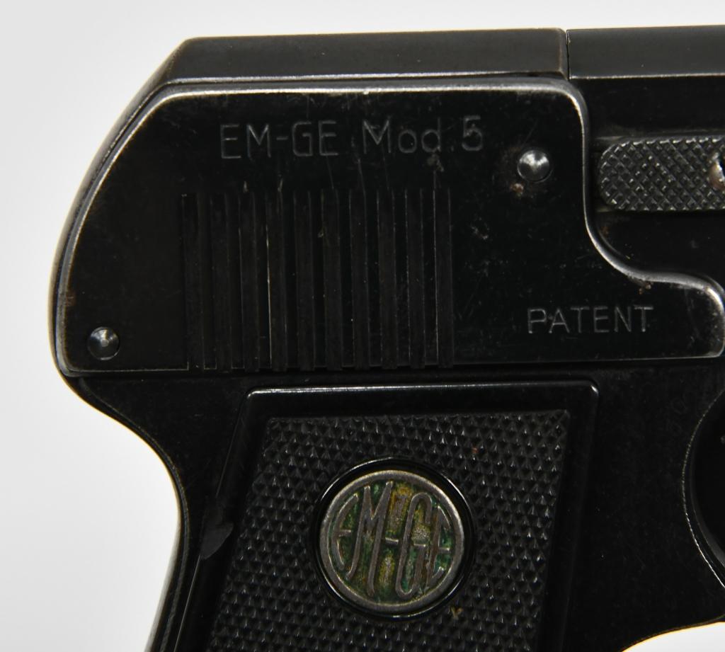 Gerstenberger & Eberwein WWII Em-Ge Model 5 .320