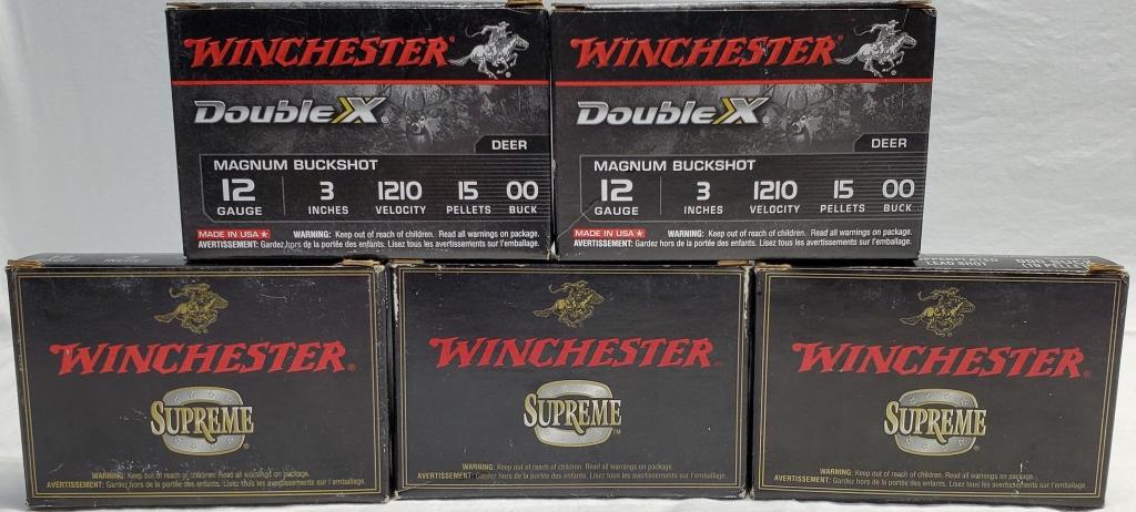 25 Rounds of Winchester 12 Ga Buckshots