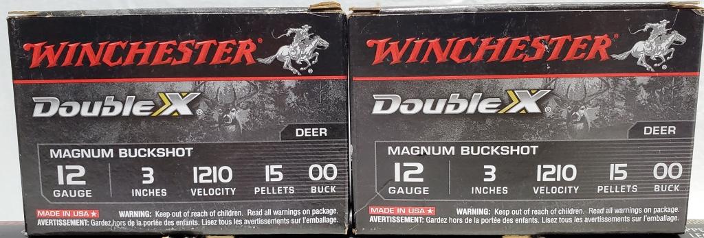25 Rounds of Winchester 12 Ga Buckshots