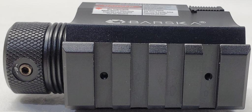 Barska GLX Red Laser with Built-In Mount and Rail