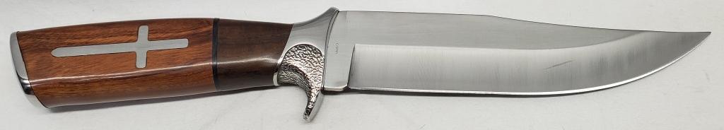 Sharps Cutlery Bowie Fixed Stainless Knife New In
