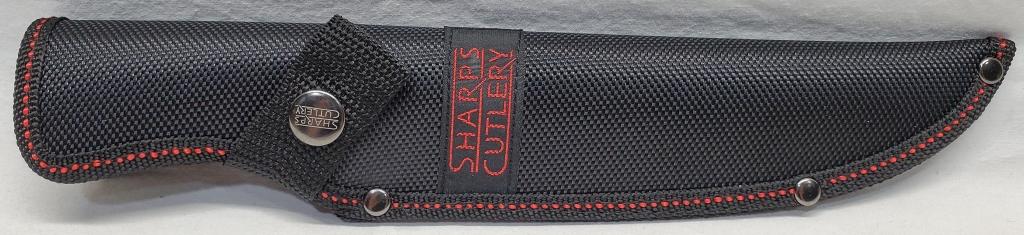 Sharps Cutlery Bowie Fixed Stainless Knife New In