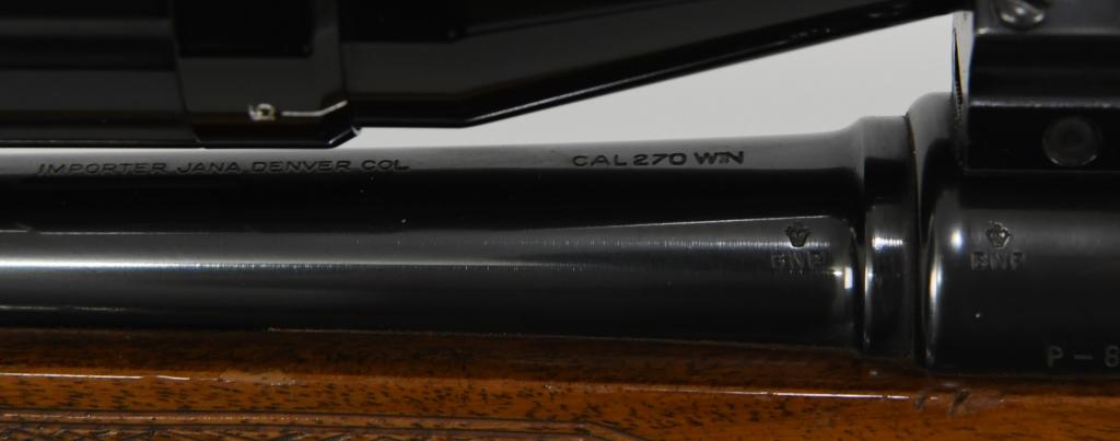 Parker Hale England .270 Rifle W/ Bushnell Scope