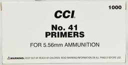CCI Military #41 for 5.56 Nato Primers Box of 1000