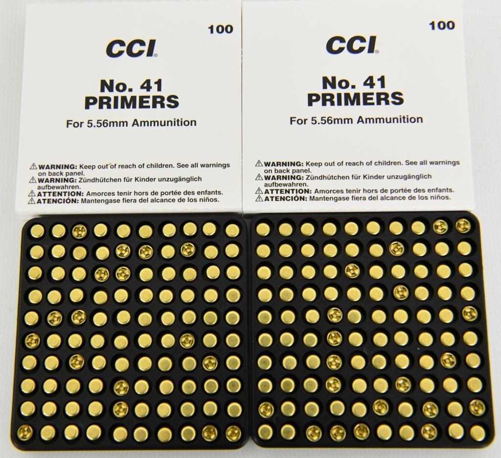 CCI Military #41 for 5.56 Nato Primers Box of 1000