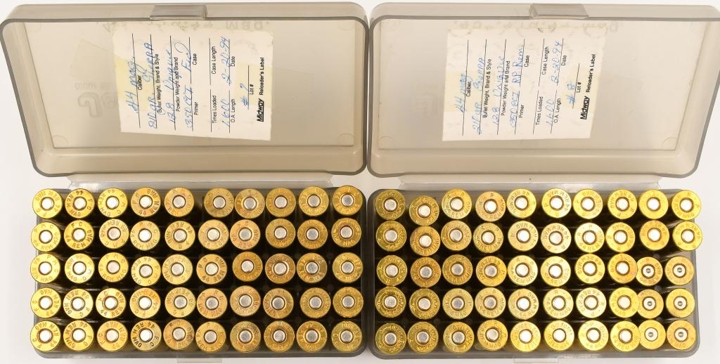 94 rds .44 mag Reman. Ammo