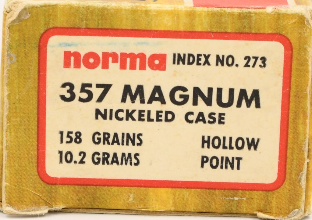 50 Rounds of Norma .357 Magnum Ammunition