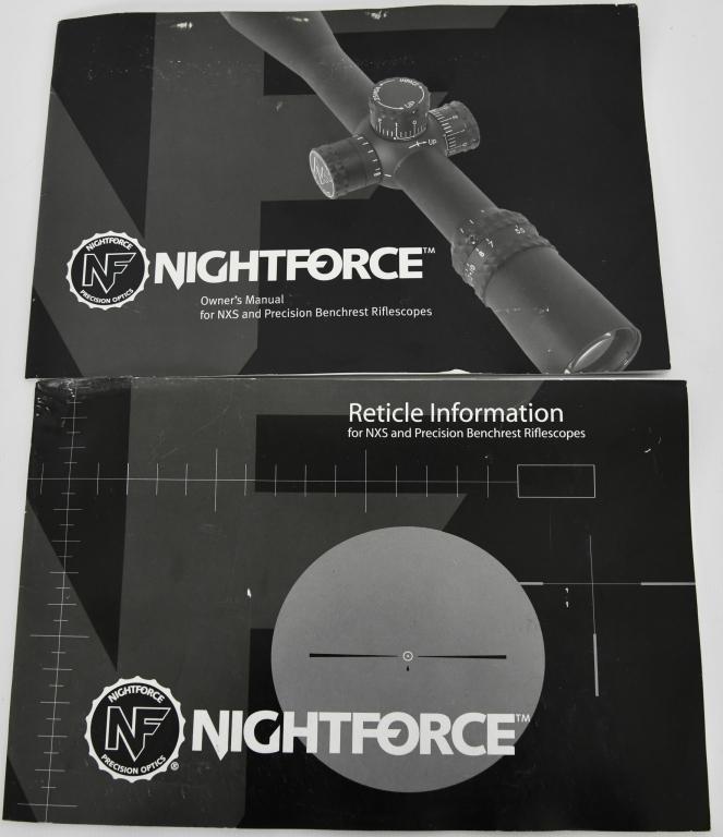 Nightforce NSX 8-32X56 Long Range Rifle Scope