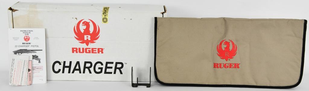 Ruger Charger Semi Auto Pistol .22 LR W/ Bipod