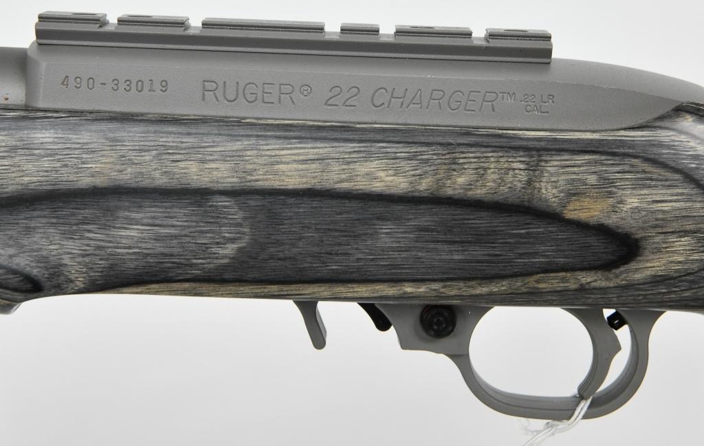 Ruger Charger Semi Auto Pistol .22 LR W/ Bipod