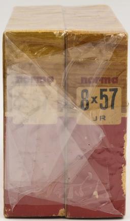40 Count Of Norma 8x57 JR Empty Brass Casings