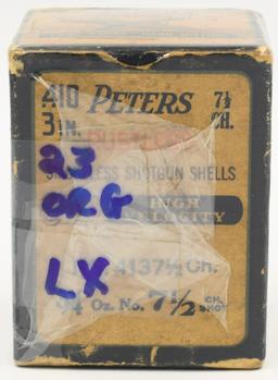Collectors Box of 23 Rds Peters .410 Ga Shotshells