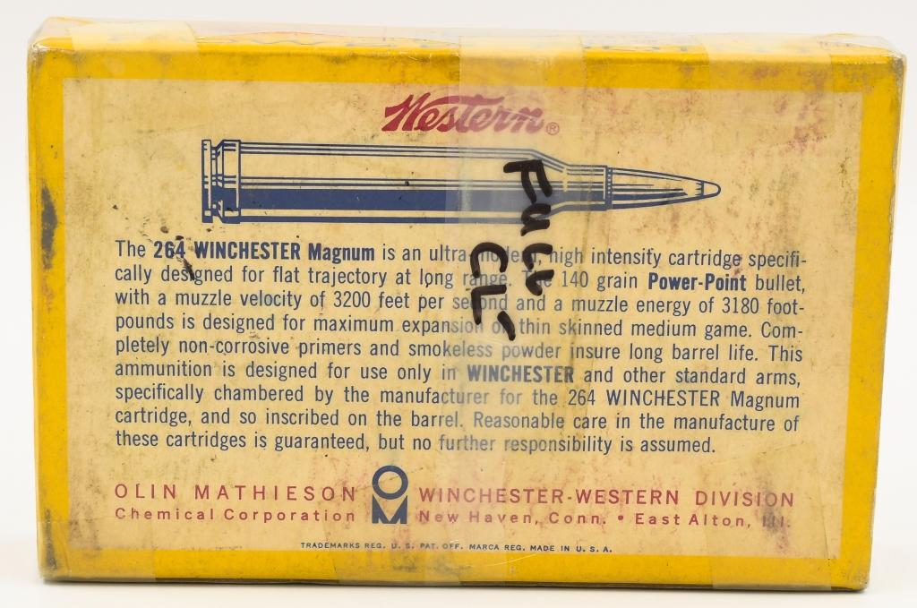 Collectors Box Of 20 Rds Of Western Super-X .264