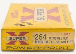 Collectors Box Of 20 Rds Of Western Super-X .264