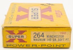 Collectors Box Of 20 Rds Of Western Super-X .264