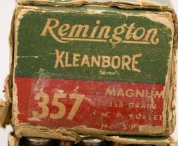 89 Rounds Of Remington .357 Magnum Ammunition
