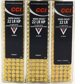 500 Rounds Of CCI Mini-Mag .22 LR Ammunition