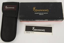 Browning 900 Folding Game & Camp Saw w/sheath