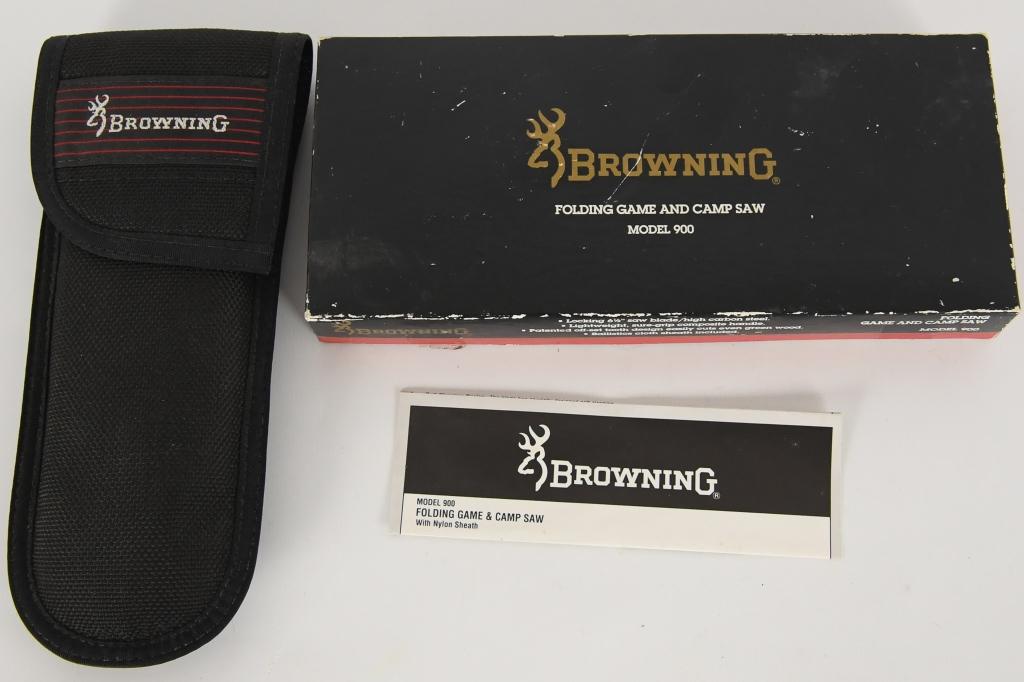Browning 900 Folding Game & Camp Saw w/sheath