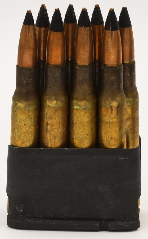 48 Round Bandolier Of AP .30-06 On Stripper Clips